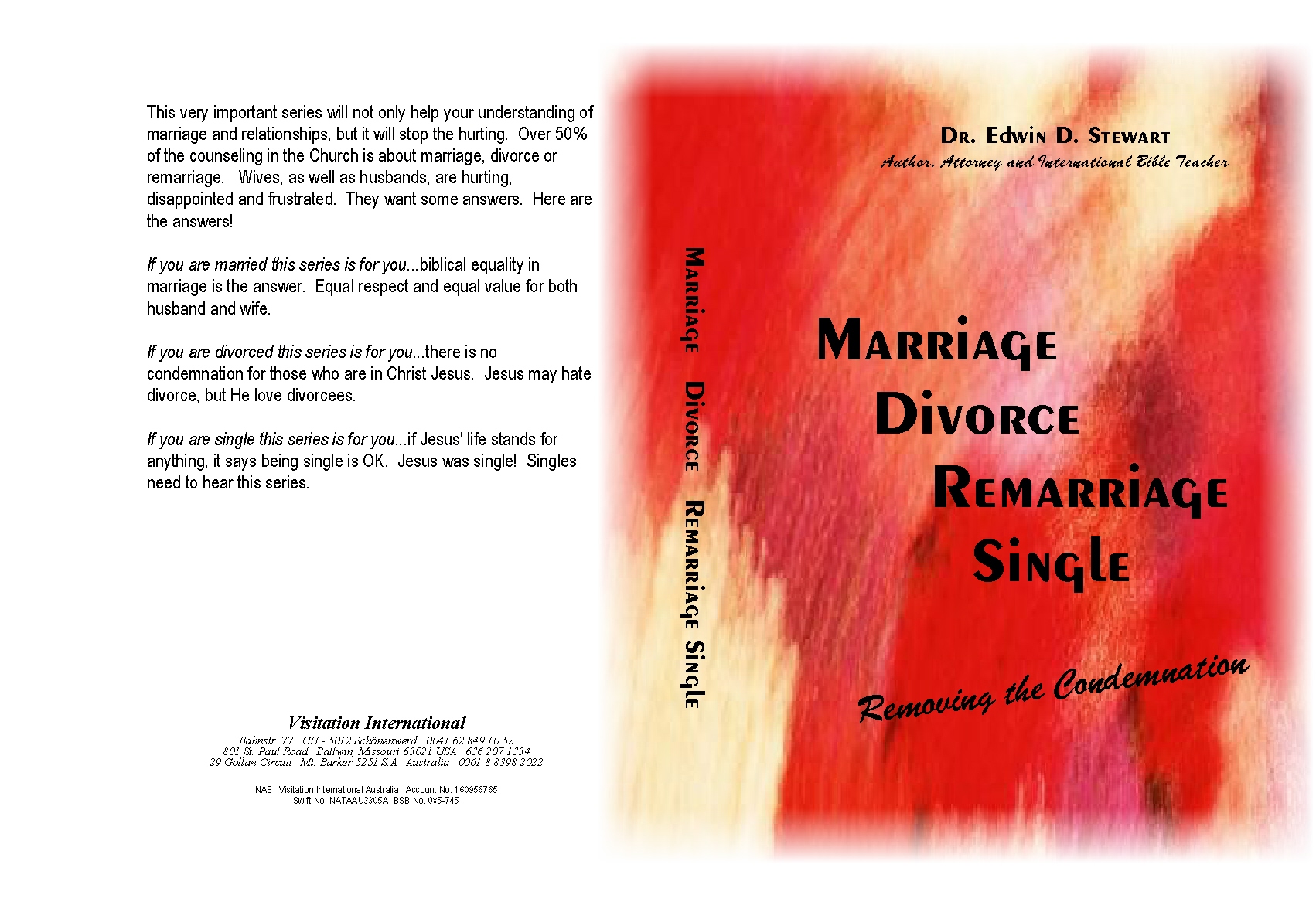 Marriage, Divorce, Remarriage And Being Single